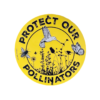 Metal Garden Sign - Protect Our Pollinators - Image 2