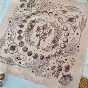 Bandana | Lady Herbs | Tea-Dyed