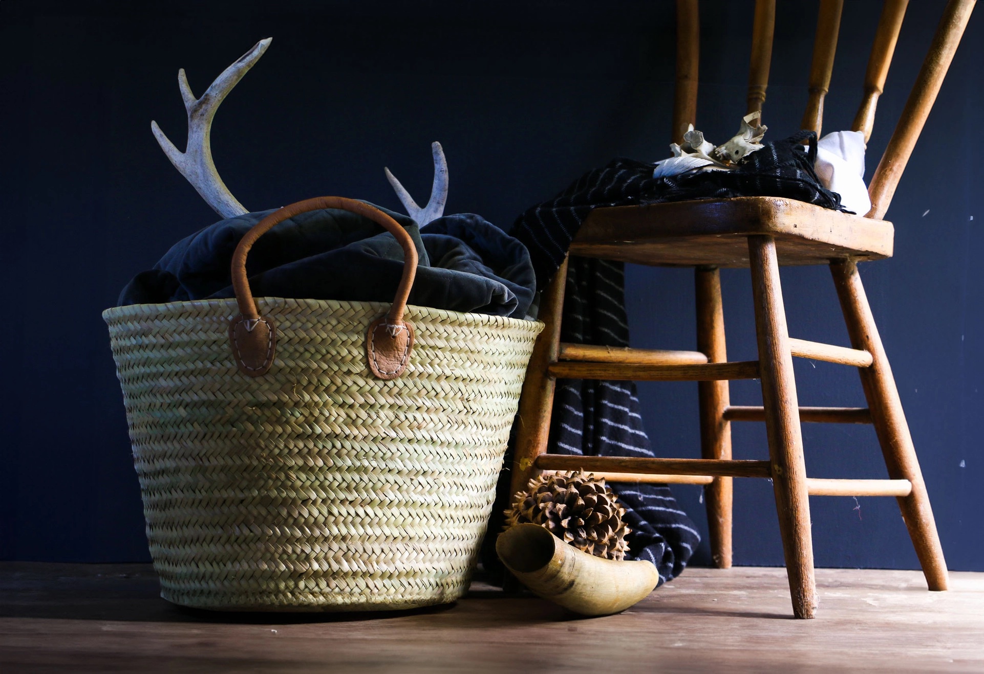 Short Handled French Market Basket - Image 4